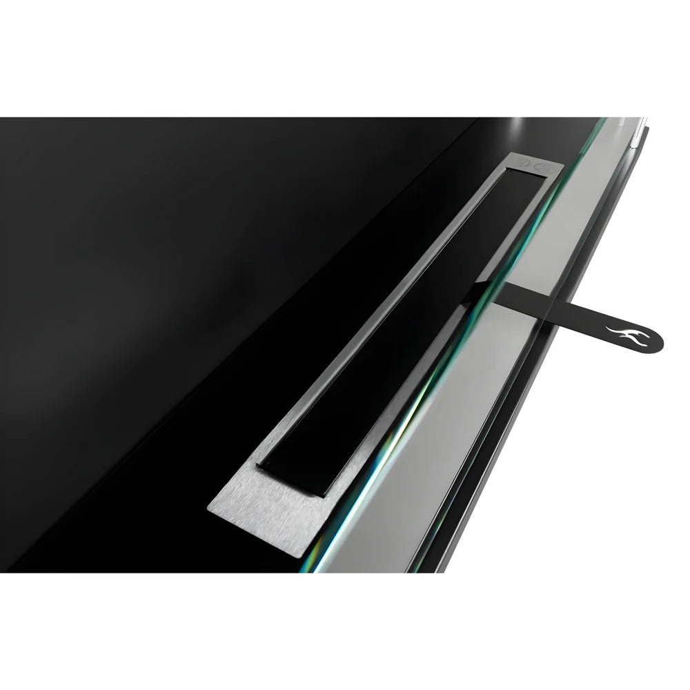 Caminetto ad angolo da incasso a bioetanolo destro 70 cm