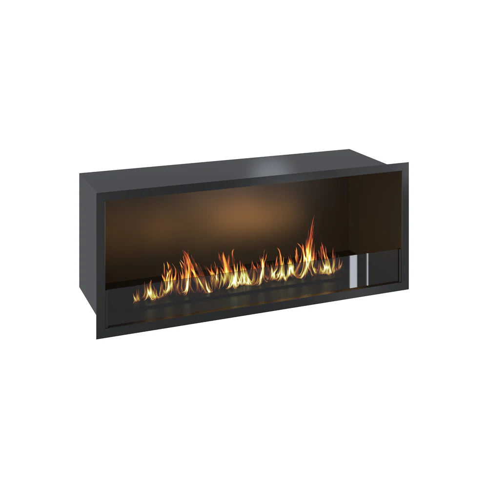 Caminetto monofacciale da incasso SELECTED 120 cm