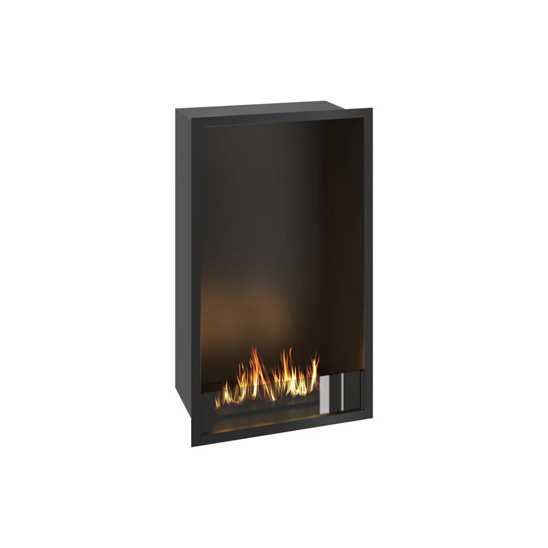 Caminetto verticale monofacciale da incasso SELECTED