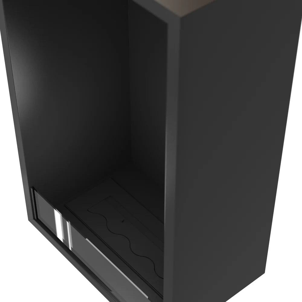 Caminetto verticale monofacciale da incasso SELECTED 70X120