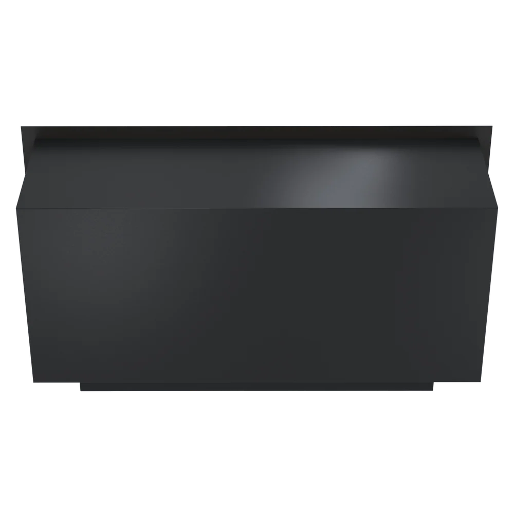 Caminetto monofacciale da incasso SELECTED 90 cm