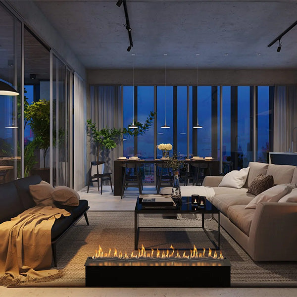 Bruciatore automatico a bioetanolo Smart Fire A8 Zigzag